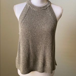 Madewell Women's Gray Valley Sweater Tank Size L